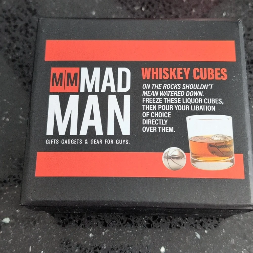 Mad Man Whiskey Cubes - Picture 1 of 4